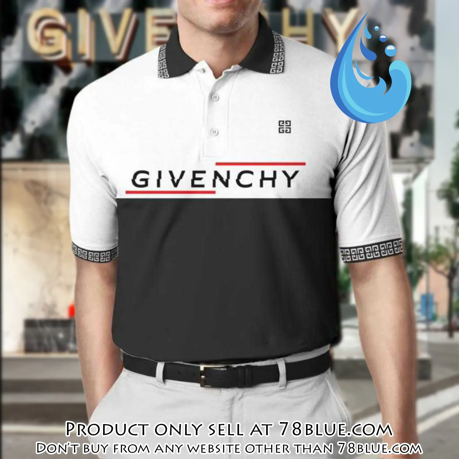 Givenchy premium polo shirt  luxury polo shirt for men pls521 78b1349925